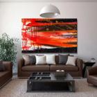 Quadro Decorativo Grande Abstrato Psychedelic - 120x60cm