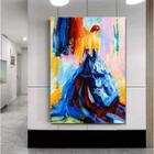 Quadro Decorativo Grande Abstrato Spanish Dancer - 120x60cm
