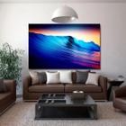 Quadro Decorativo Grande Conceitual Paisagem Rolling Waves - 120x60cm