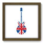 Quadro Decorativo - Guitarra - 33cm x 33cm - 075qdgm