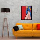 Quadro Decorativo Heroína Sensualizando 45x34cm