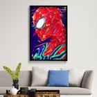 Quadro Decorativo Homem Aranha 2 40x60 cm Placa Decorativa em MDF para Decoração de interiores