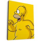 Quadro Decorativo Homer Simpson Sem Vergonha