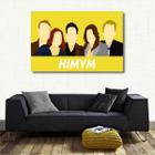 Quadro Decorativo How I Met Your Mother - Tela Em Tecido