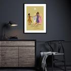 Quadro Decorativo Ibejis - 60X48Cm
