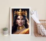 Quadro Decorativo Imperatriz- Arquétipo 45X34Cm - Com Vidro