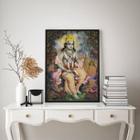 Quadro Decorativo Jay ShreeRam 45x34cm - com vidro