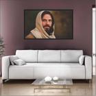 Quadro Decorativo Jesus Com Moldura 1 metro x 60 cm TT02