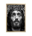 Quadro Decorativo Jesus Cristo Coroa de Espinho Religião Salvação Quarto Sala 30x40cm