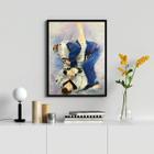 Quadro Decorativo Jiu Jitsu 33x24cm