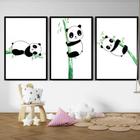 Quadro Decorativo Infantil Panda Fofo Desenho Animais - Tribos - Quadro  Decorativo - Magazine Luiza