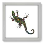 Quadro Decorativo - Lagarto - 33cm x 33cm - 162qdsb