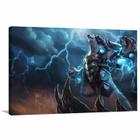 Quadro decorativo League Of Legends - Jogos Online - Tela em Tecido