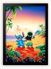 Quadro Decorativo Lilo & Stitch Infantil A3 30x42cm