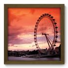 Quadro Decorativo - London Eye - 33cm x 33cm - 053qdmm