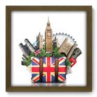 Quadro Decorativo - London Trip - 33cm x 33cm - 068qdmm