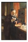 Quadro Decorativo Louis Pasteur Química Medicina 42x29cm