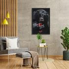 Quadro Decorativo Macaco Moderno Coke