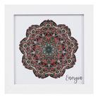 Quadro Decorativo - Mandala Energy - 20x20cm