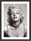 Quadro Decorativo Marilyn Monroe Vintage Retrô Decorações Com Moldura