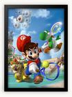 Quadro Decorativo Mario Power Tennis Game A3 30x42cm