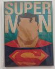 Quadro Decorativo Metal 20x26 Cm Super Man