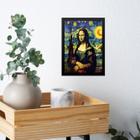 Quadro Decorativo Mona Lisa By Van Gogh 33x24cm