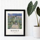 Quadro Decorativo Monet The ArtissGarden 45x34cm - com vidro