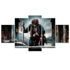 Quadro Decorativo Mosaico MDF O Hobbit 115x60cm