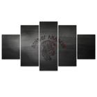 Quadro Decorativo Mosaico MDF Sons Of Anarchy 115x60cm