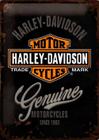 Quadro Decorativo Moto Harley Davidson Modelo 111 30x20 Mdf Madeira Adesivada