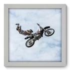 Quadro Decorativo - Motocross - 22cm x 22cm - 016qdeb