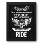 Quadro Decorativo - Motorcycle - 19cm x 25cm - 200qddp