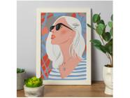 Quadro Decorativo Mulher 25x35cm Design Up Living