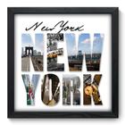 Quadro Decorativo - New York - 33cm x 33cm - 005qdmp