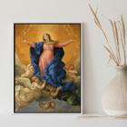 Quadro Decorativo Nossa Senhora Da Glória 33X24Cm - Vidro