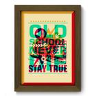 Quadro Decorativo - Old School - 19cm x 25cm - 102qdgm