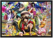 Quadro Decorativo One Piece Anime Desenho Com Moldura G02