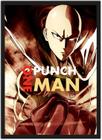 Quadro Decorativo One Punch Man Anime Desenho Com Moldura G02