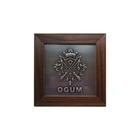 Quadro Decorativo Orixás Ogum Moldura Escura