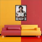 Quadro Decorativo Pablo Escobar Com Moldura decorações T01