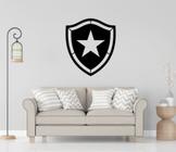 Quadro Decorativo Painel Botafogo 60cm Preto