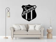 Quadro Decorativo Painel Escudo Ceará 60cm Preto