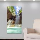 Quadro Decorativo Painel Mosaico Cascata Natureza"