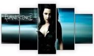 Quadro Decorativo Painel Mosaico evanescence banda rock "