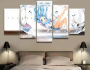 Quadro Decorativo Painel Mosaico HATSUNE MIKU DESENHOS "