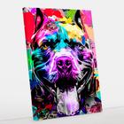 Quadro Decorativo Pitbull 50x70 Canvas - Paulista Decor