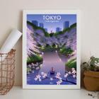 Quadro Decorativo Poster Tokyo 33X24Cm