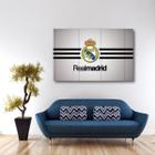 Quadro Decorativo Real Madrid C F Tela Em Tecido