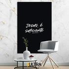 Quadro Decorativo Religioso 90x60cm - Renovação para Entrada